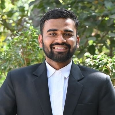 Advocate Avinash Pathak outside the court